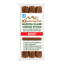 Load image into Gallery viewer, K2 Natural Dog Chews Madeira Island Cheese &amp; Beef Sticks 3 Pack
