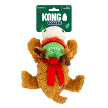 Load image into Gallery viewer, Kong Cozie toy with a reindeer design on a white background
