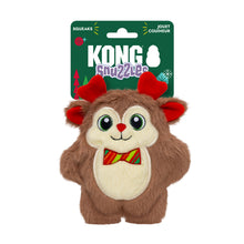 Load image into Gallery viewer, Kong Shuffles toy with reindeer design on a white background
