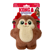 Load image into Gallery viewer, KONG Christmas Holiday Snuzzles Bow Tie Reindeer Small

