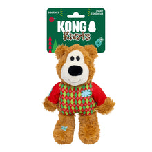 Load image into Gallery viewer, Dog toy with a sweater on a white background, featuring the Kong brand.
