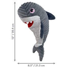 Load image into Gallery viewer, KONG Cuteseas Rufflez Shark Medium/Large
