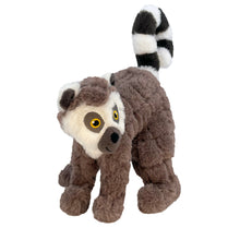 Load image into Gallery viewer, Plush toy of a lemur on a white background
