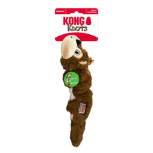 Load image into Gallery viewer, Kong Knots dog toy with a red tag on a white background
