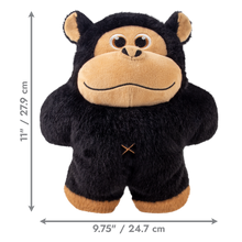 Load image into Gallery viewer, Plush monkey toy with measurement scale on a white background
