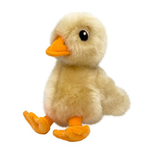 Load image into Gallery viewer, Plush duck toy with a white background
