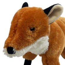 Load image into Gallery viewer, Plush fox toy on a white background
