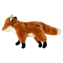 Load image into Gallery viewer, Plush fox toy on a white background
