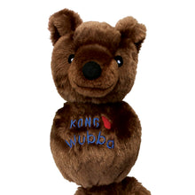 Load image into Gallery viewer, Brown plush bear with 'KONG wubba' text on a white background
