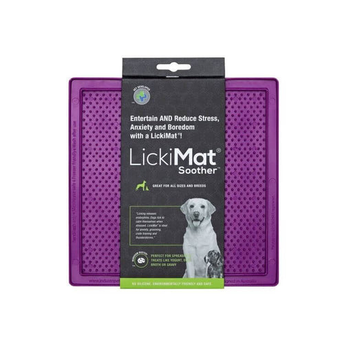 Lickimat-soother-purple-dog-lick-mat