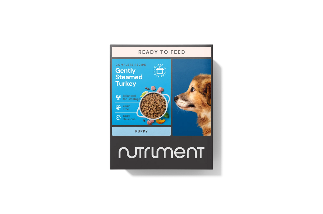 Nutriment Gently Steamed - Turkey & Beef for Puppies 395g