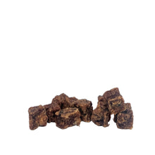 Load image into Gallery viewer, Small pile of dark brown cubes on a light gray background
