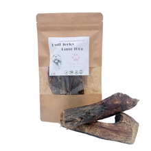 Load image into Gallery viewer, Kraft paper packaging of dog treat with visible contents on a white background

