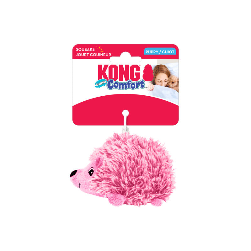 KONG Comfort Hedgehug  Puppy X-small Pink