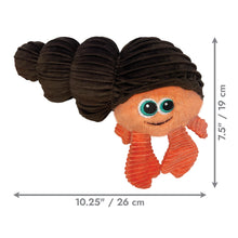 Load image into Gallery viewer, KONG Cuteseas Rufflez Hermit Crab Small /Medium
