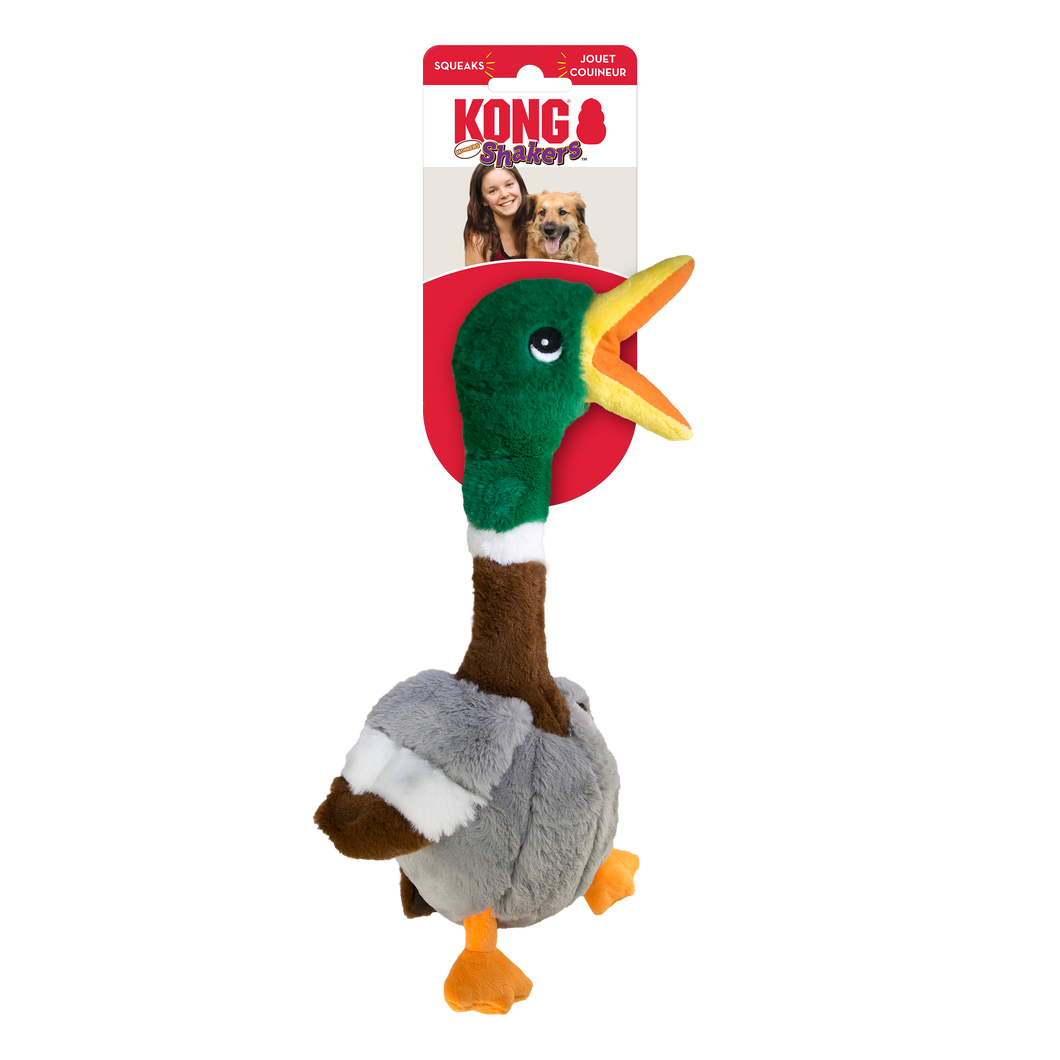 KONG Shakers Honkers Duck Small