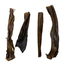 Load image into Gallery viewer, Five pieces of dried seaweed on a white background
