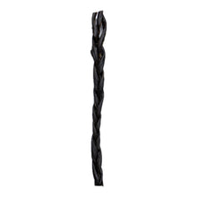 Load image into Gallery viewer, Black braided deer stick on a white background

