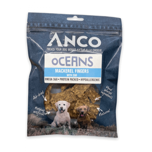Anco Oceans Mackerel Fingers with Cod 100g