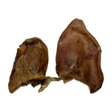Load image into Gallery viewer, Two dried brownpig ears on a white background
