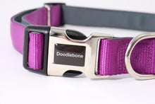 Load image into Gallery viewer, Doodlebone Padded Collar Purple Violet XL

