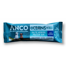 Load image into Gallery viewer, Anco Oceans Plus Protein Bar Herring with Blueberry 25g
