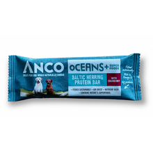 Load image into Gallery viewer, Anco Oceans Plus Protein Bar Herring with Cranberry 25g
