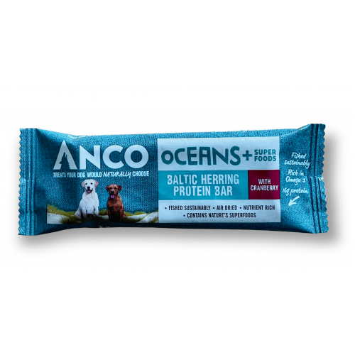 Anco Oceans Plus Protein Bar Herring with Cranberry 25g