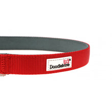 Load image into Gallery viewer, Doodlebone Padded Collar Ruby Red XL
