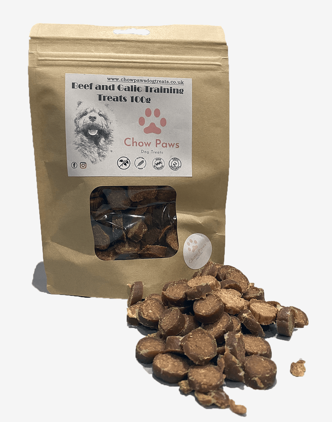 Beef-and-Galic-Training-treats-pouch