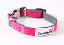 Load image into Gallery viewer, Doodlebone Padded Collar Fusia Pink XL
