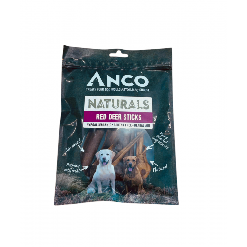 Anco Naturals Red Deer Stick 15cm 100g