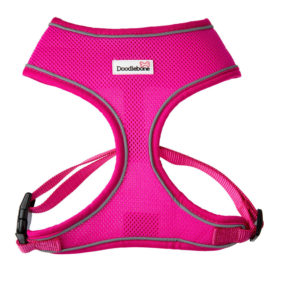 Doodlebone Airmesh Harness Neon Pink XL