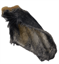Load image into Gallery viewer, antos-black-hairy-beef-ear-with-fur-dog-chew
