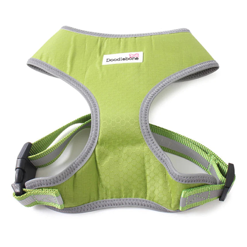 Doodlebone Toughie Harness Green XL