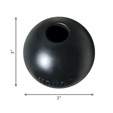 Load image into Gallery viewer, kong-black-extreme-dog-ball-dimensions
