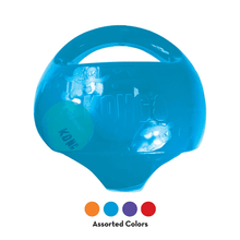 Load image into Gallery viewer, kong-jumbler-dog-ball-blue-colour-choices
