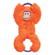 Load image into Gallery viewer, orange-kong-tuggz-monkey-dog-toy
