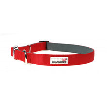 Load image into Gallery viewer, Doodlebone Padded Collar Ruby Red XL
